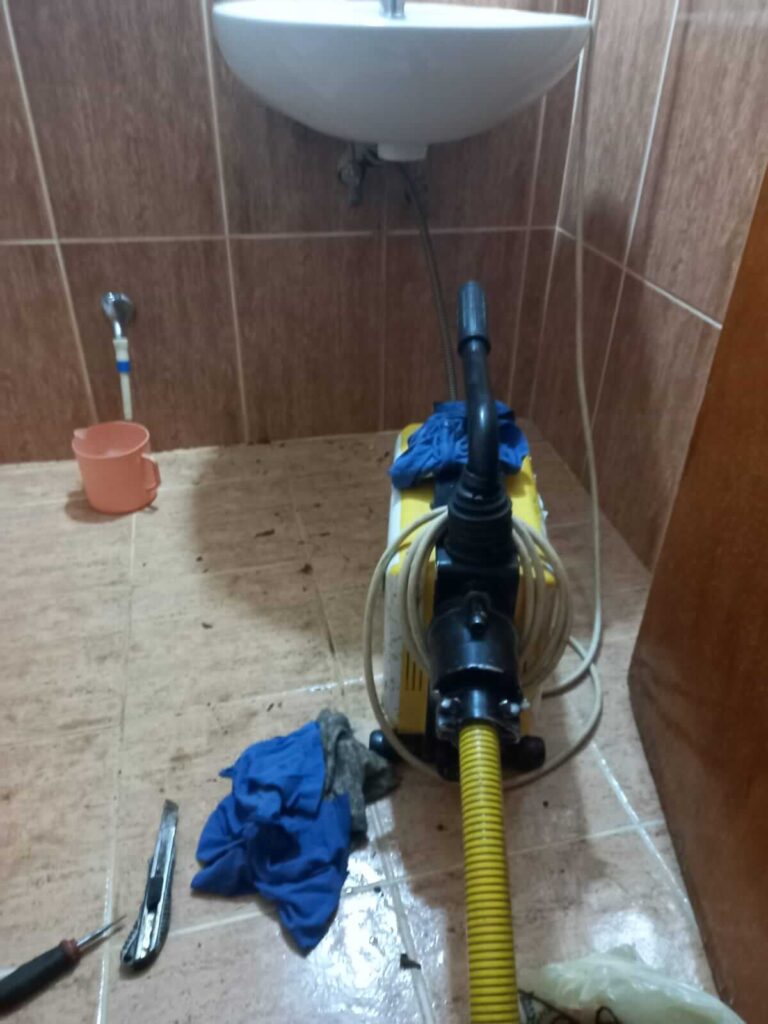 tıkalı lavabo açma